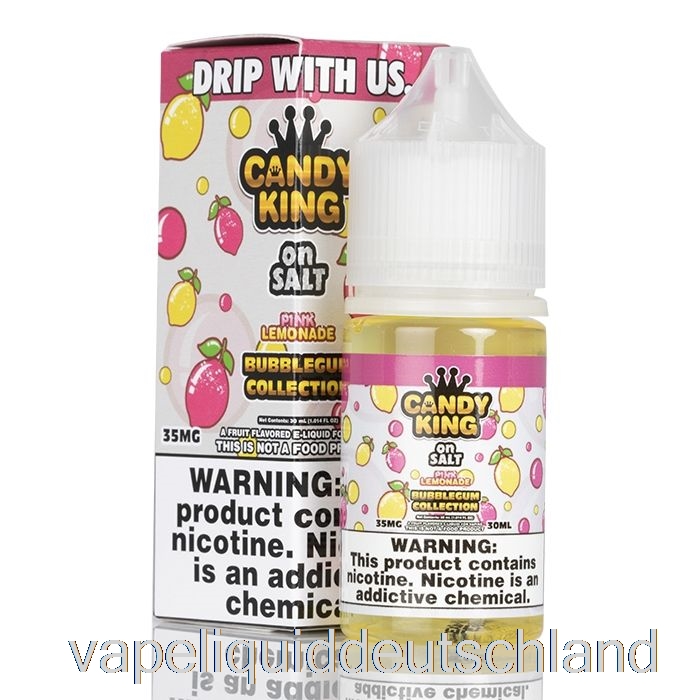 Pink Lemonade Bubblegum Collection – Candy King Auf Salz – 30 Ml 35 Mg Vape-Flüssigkeit